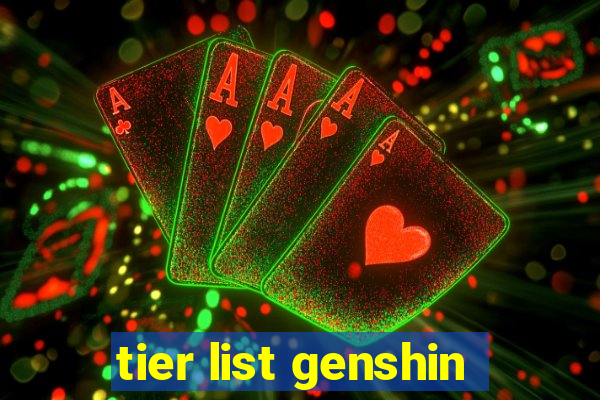 tier list genshin