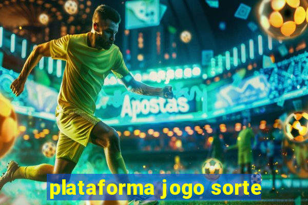 plataforma jogo sorte
