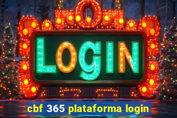 cbf 365 plataforma login