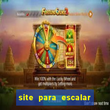 site para escalar time de futebol