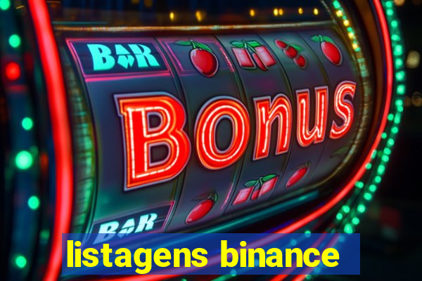 listagens binance