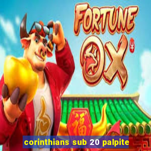 corinthians sub 20 palpite