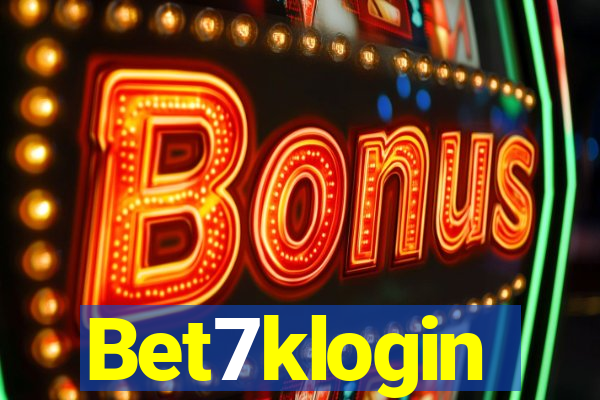 Bet7klogin