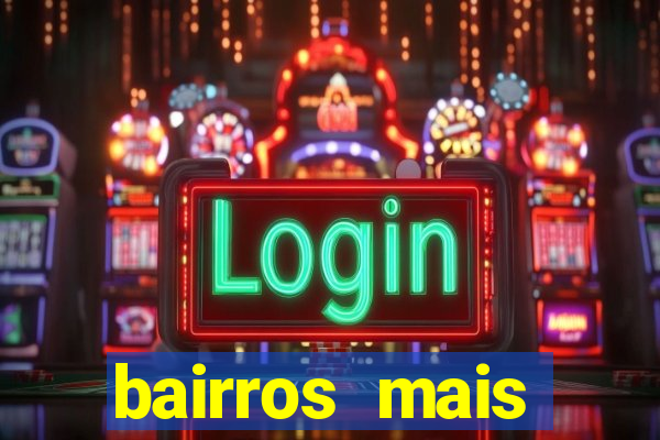 bairros mais perigosos de bh