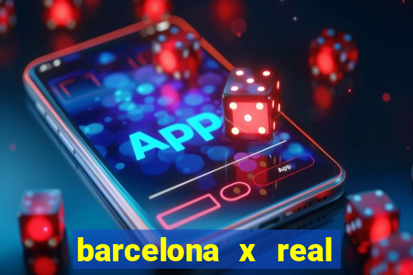 barcelona x real madrid multicanais