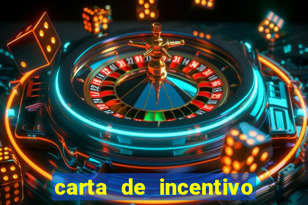 carta de incentivo para alunos