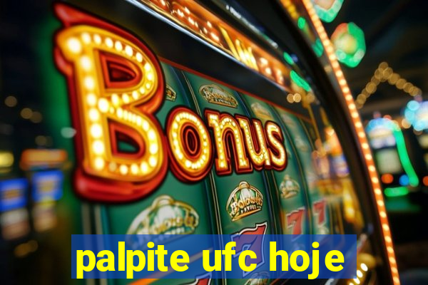 palpite ufc hoje