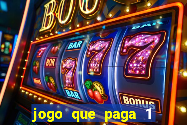 jogo que paga 1 real no pix