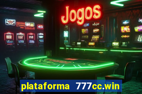 plataforma 777cc.win é confiável