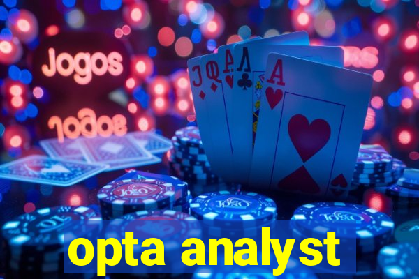 opta analyst