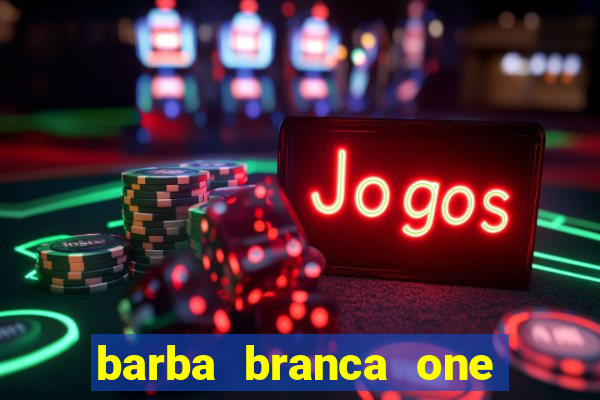 barba branca one piece tatuagem