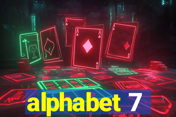 alphabet 7