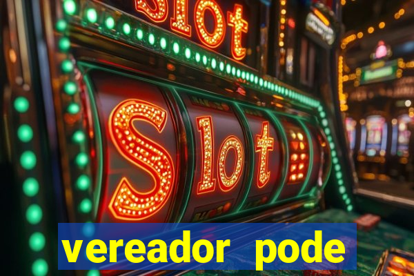 vereador pode patrocinar time de futebol