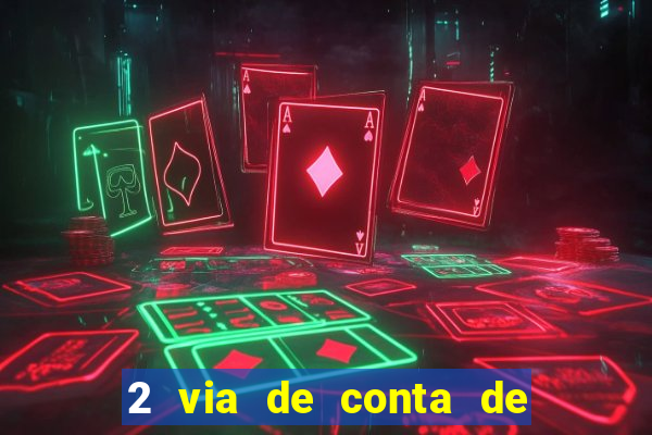 2 via de conta de luz coelba