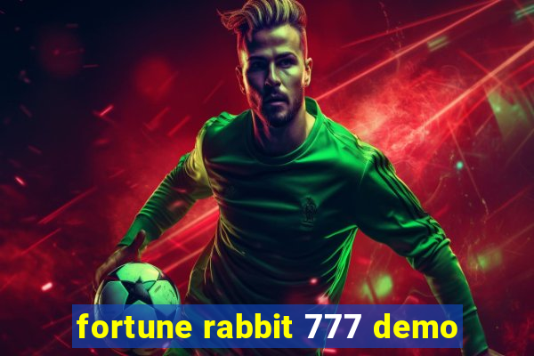 fortune rabbit 777 demo