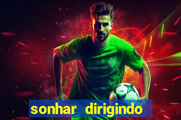 sonhar dirigindo carro jogo do bicho