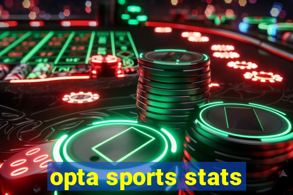 opta sports stats
