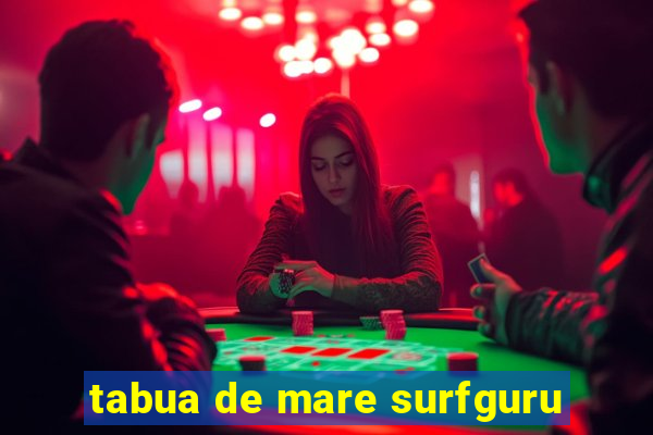 tabua de mare surfguru
