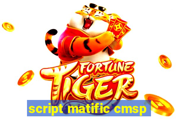 script matific cmsp