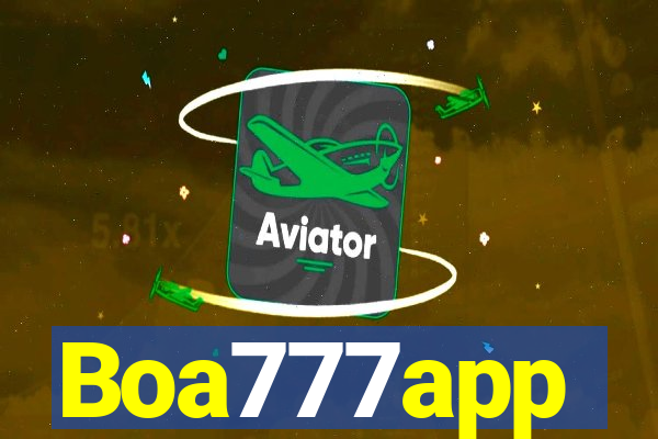 Boa777app