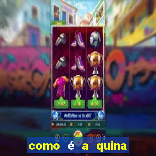 como é a quina do bingo
