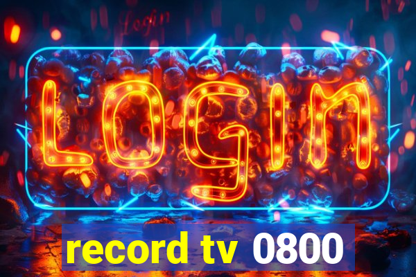record tv 0800