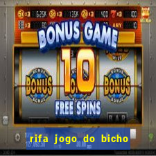 rifa jogo do bicho para imprimir