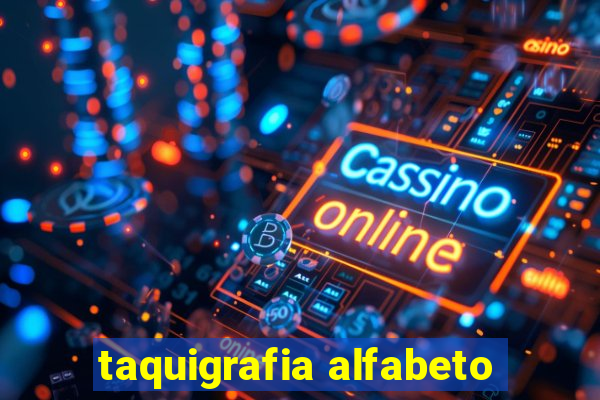 taquigrafia alfabeto