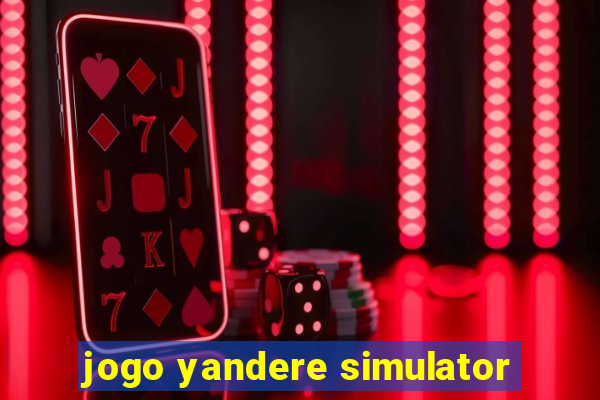 jogo yandere simulator