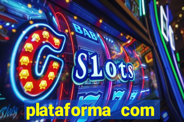 plataforma com chuva de dinheiro
