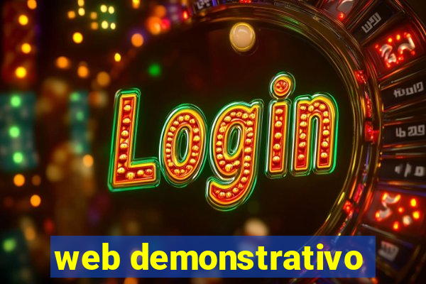 web demonstrativo