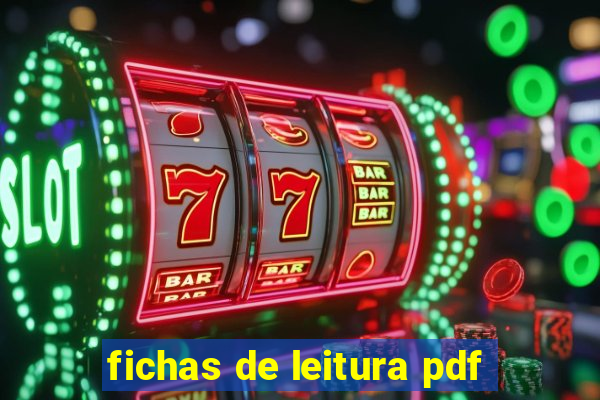 fichas de leitura pdf