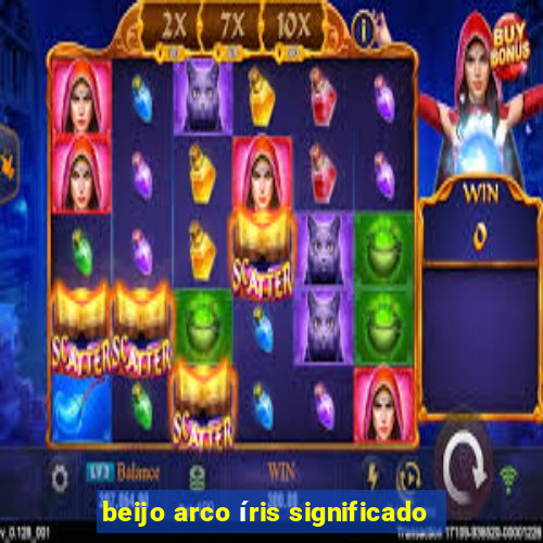 beijo arco íris significado
