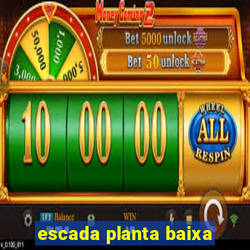escada planta baixa