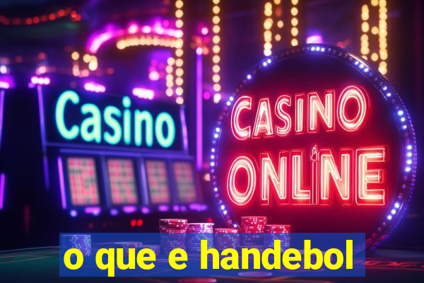 o que e handebol