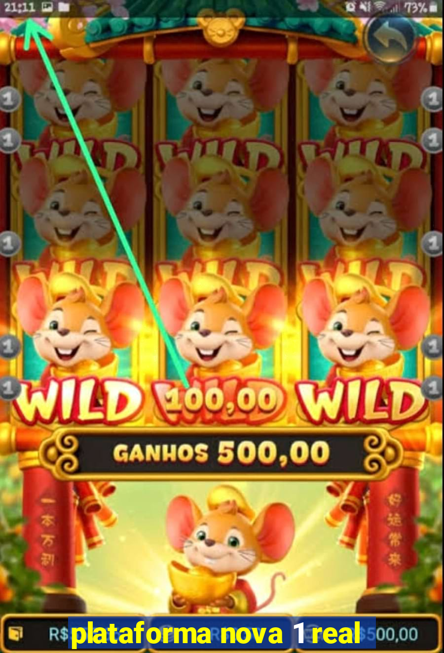 plataforma nova 1 real