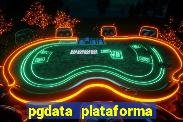 pgdata plataforma de jogos