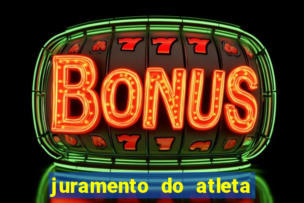 juramento do atleta jogos internos