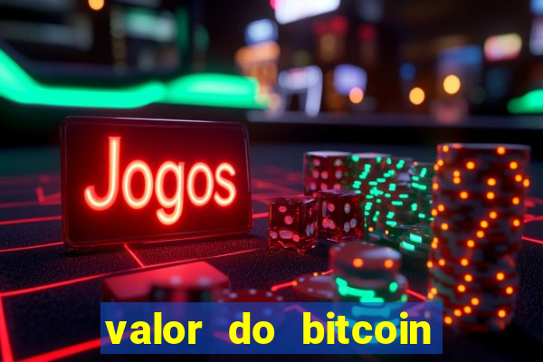 valor do bitcoin em 2020 em reais