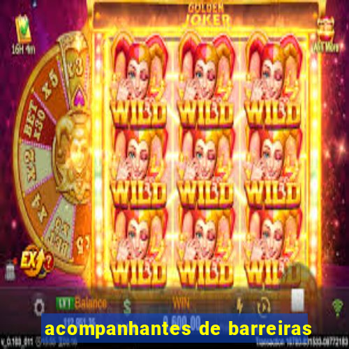 acompanhantes de barreiras