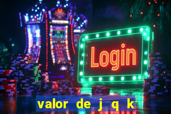 valor de j q k en blackjack