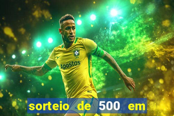 sorteio de 500 em cash toda segunda feira novibet