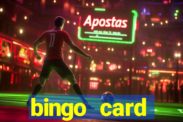 bingo card generator with pictures