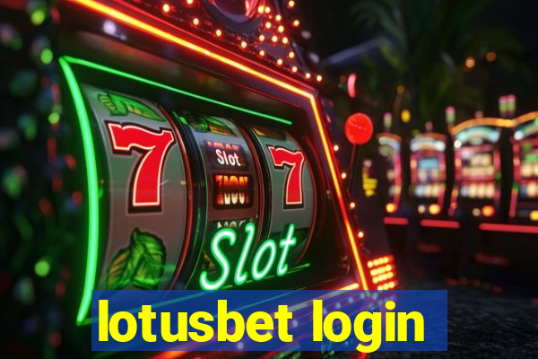 lotusbet login