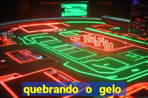 quebrando o gelo livro pdf twitter