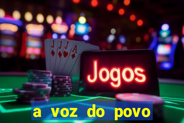 a voz do povo santa luzia