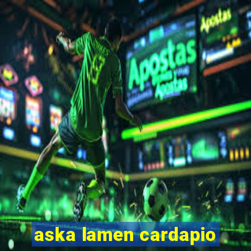 aska lamen cardapio