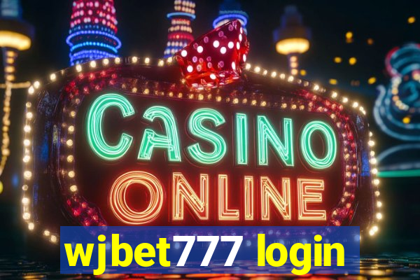 wjbet777 login