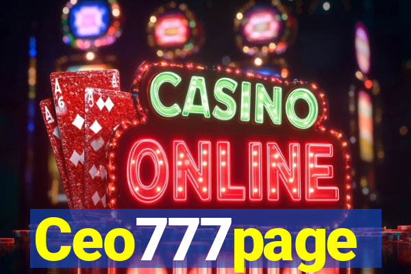 Ceo777page