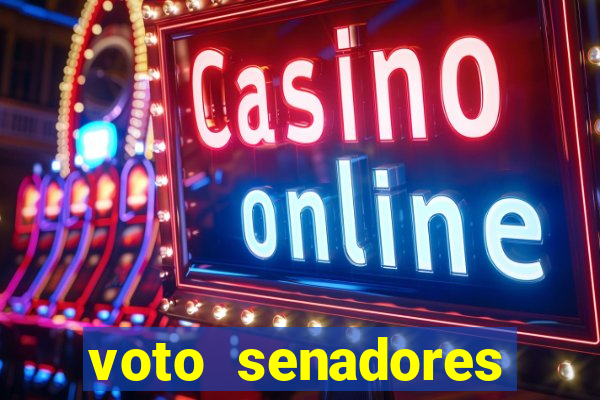 voto senadores impeachment alexandre de moraes